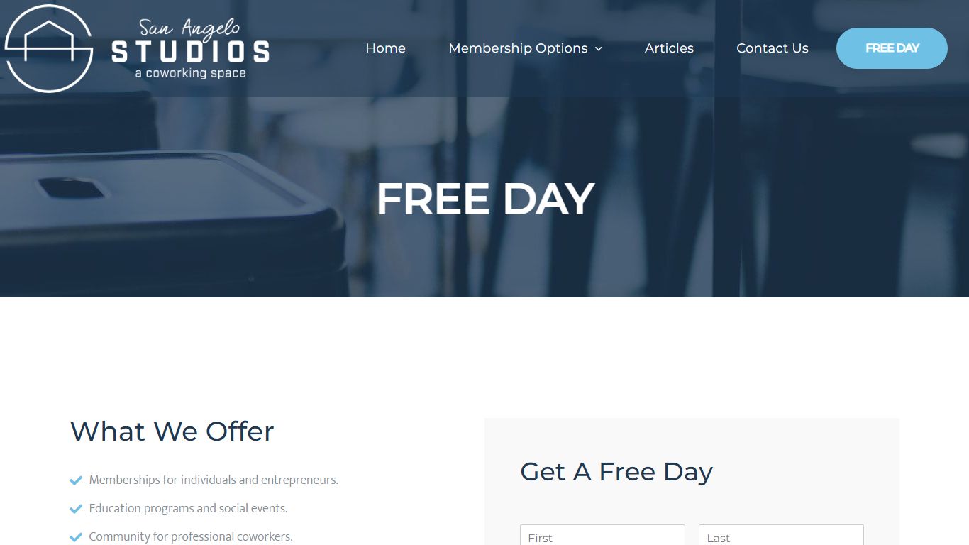 Free Day - San Angelo Studios